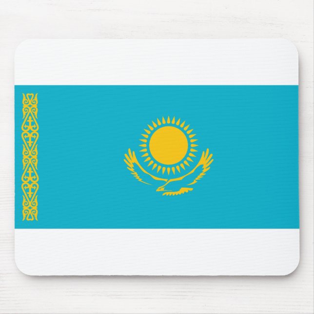 Kazakhstan Flag Mouse Pad (Front)