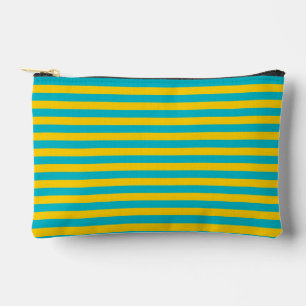 Kazakhstan flag stripes italy symbol lines pattern accessory pouch