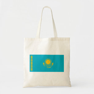 Kazakhstan Flag Tote Bag