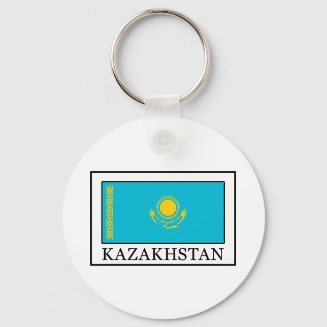 Kazakhstan keychain (Front)