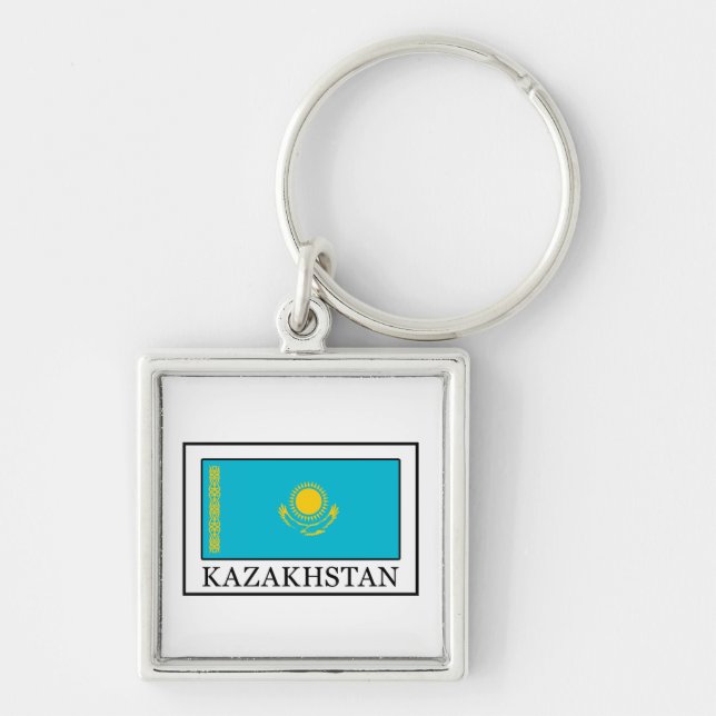 Kazakhstan keychain (Front)