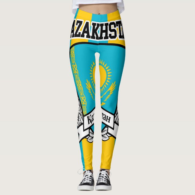Kazakhstan Leggings (Front)