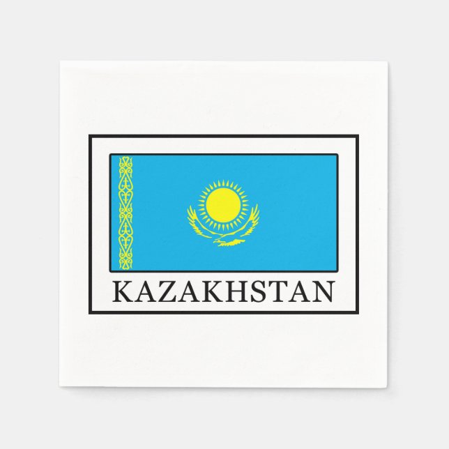 Kazakhstan Napkin (Front)