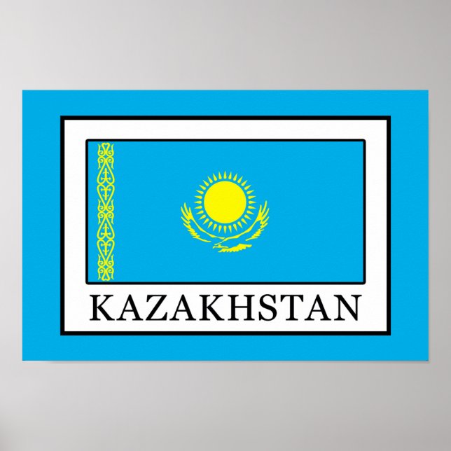 Kazakhstan Poster (Front)