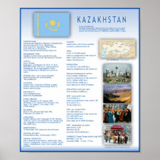 Kazakhstan Poster