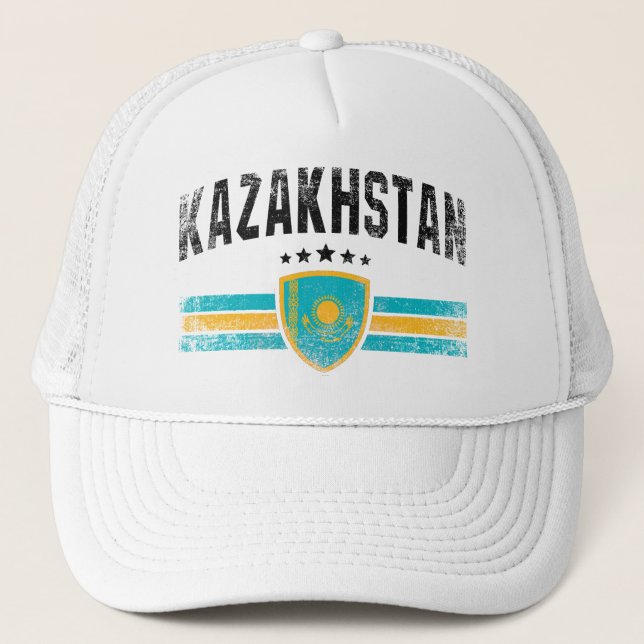 Kazakhstan Trucker Hat (Front)