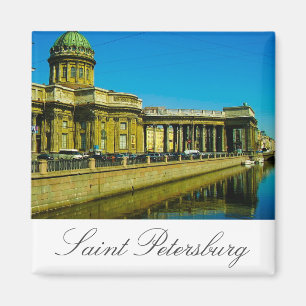 Kazan Cathedral Canal Saint Petersburg Russia Magnet