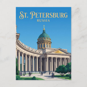 Kazan Cathedral Russia Postcard