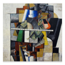 Kazimir Malevich Abstract Art Poster