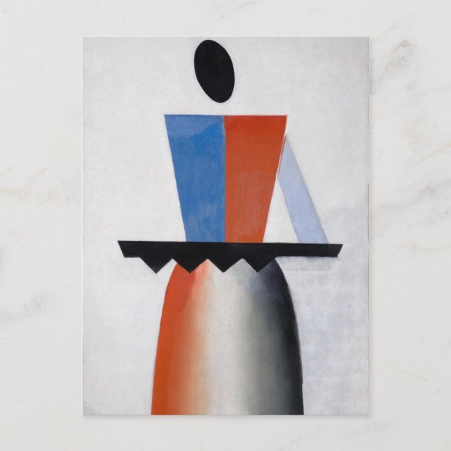 Kazimir Malevich Art Postcard (Front)