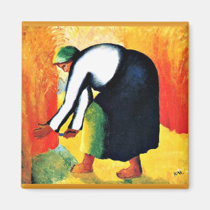 Kazimir Malevich painting, Reaper Magnet