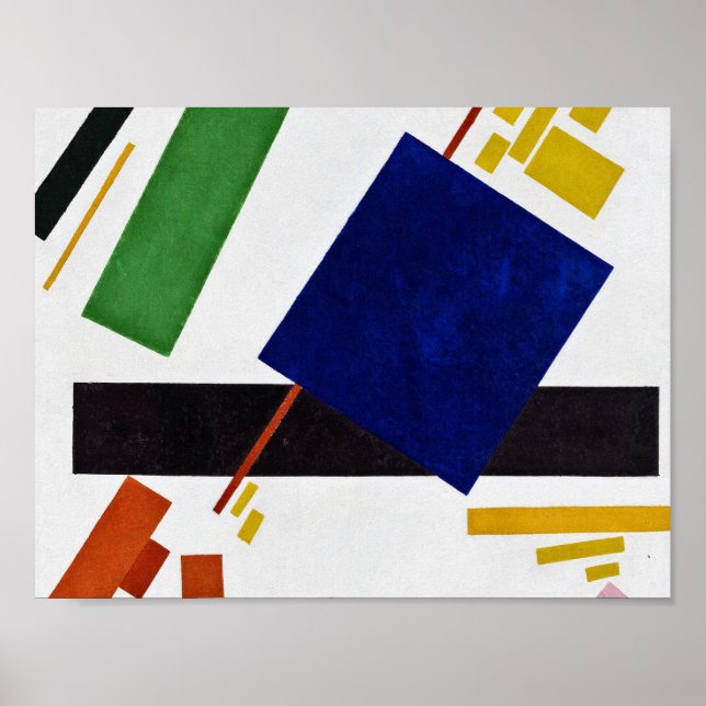 Kazimir Malevich - Suprematist Composition Poster (Front)