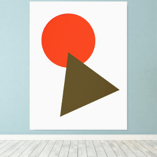 Kazimir Malevich, The Aviator, Airplane Flying Canvas Print
