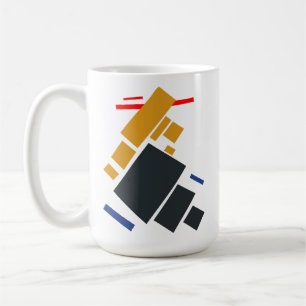 Kazimir Malevich, The Aviator, Airplane Flying Coffee Mug