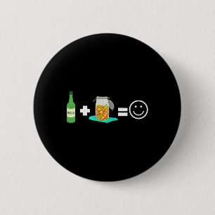 Kbbq Korean Bbq Kimchi Ramen 1  6 Cm Round Badge