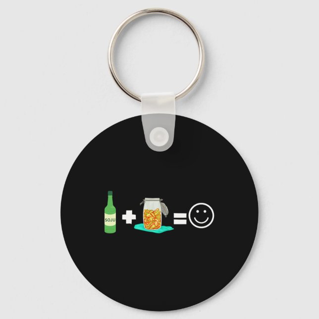 Kbbq Korean Bbq Kimchi Ramen 1  Key Ring (Front)