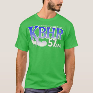 KBHR 57 AM Northern Exposure Radio Station T-Shirt