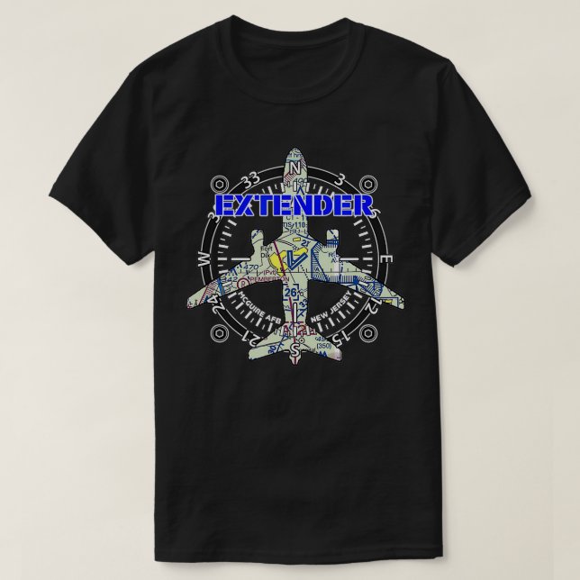 KC10 Extender Jersey Sectional McGuire AFB  T-Shirt (Design Front)