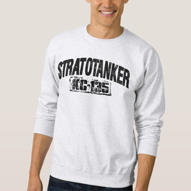 KC-135 Stratotanker Men's Basic Sweatshirt T-Shirt (Front)