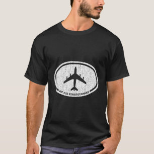 Kc-135 Stratotanker Refueling Aeroplane Distressed T-Shirt