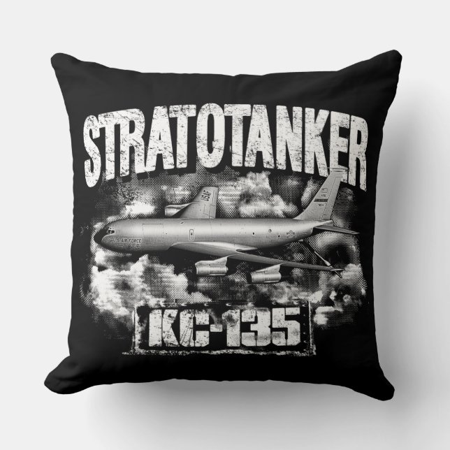 KC-135 Stratotanker Throw Pillow (Front)