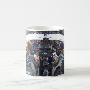 KC-135R STRATOTANKER COCKPIT COFFEE MUG