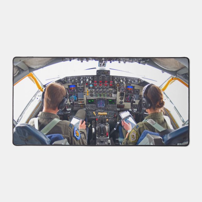 KC-135R STRATOTANKER COCKPIT DESK MAT (Front)
