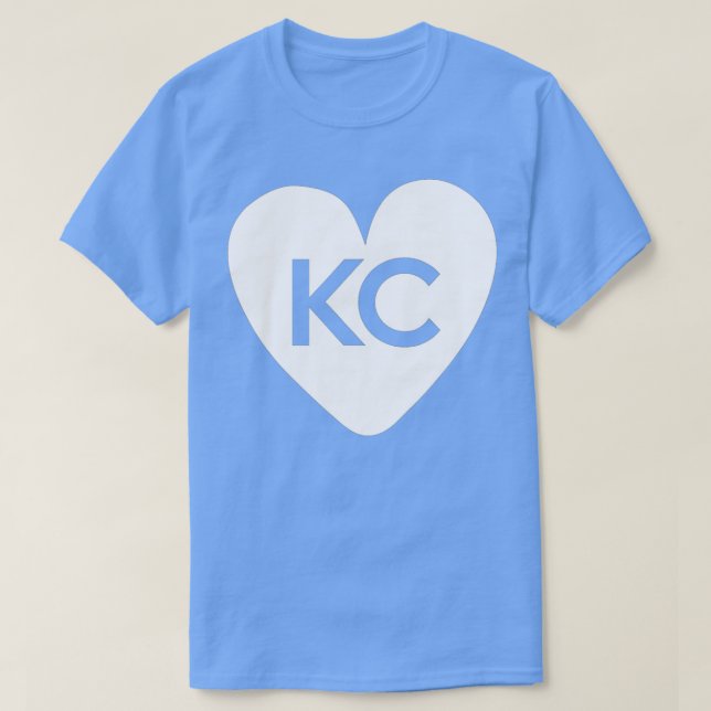 KC Heart Love Kansas City  Adult Womens and Kids  T-Shirt (Design Front)