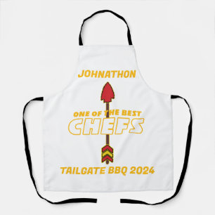 KC inspired One of the best Chefs Chiefs Apron