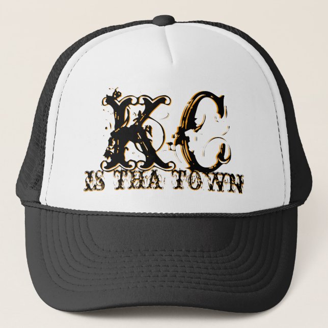 KC IS THA TOWN HAT - Customised (Front)