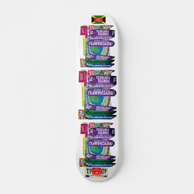 KC JMT SKATEBOARD Skateboard, 7¾" Deck (Front)
