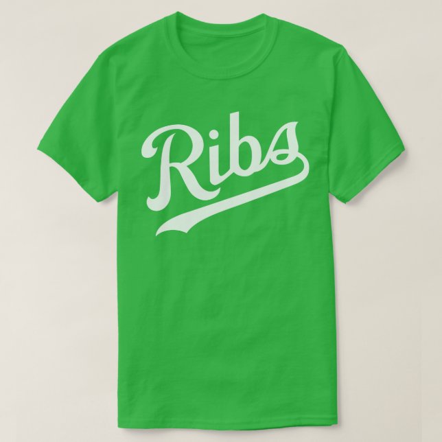 KC Ribs Blue T-Shirt (Design Front)
