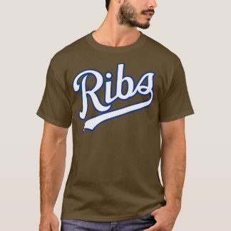 KC Ribs Powder Blue 1 T-Shirt