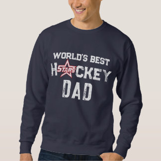 KC Stars - World's Best Hockey Dad Sweatshirt