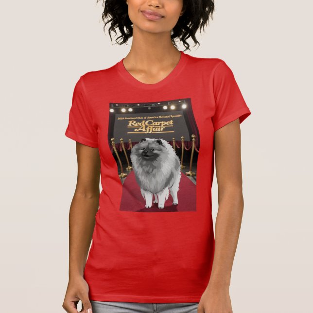 KCA 2026 Keeshond National Women's T-Shirt (Front)