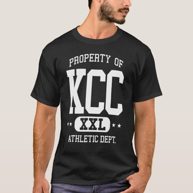KCC Retro Athletic Property Dept T-Shirt (Front)