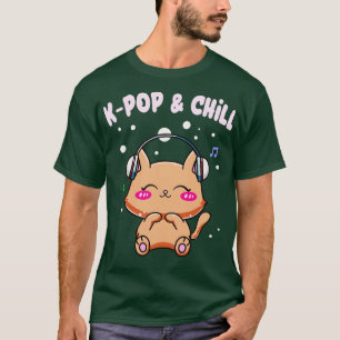 KChill Cute Kawaii Kitty Cat T-Shirt