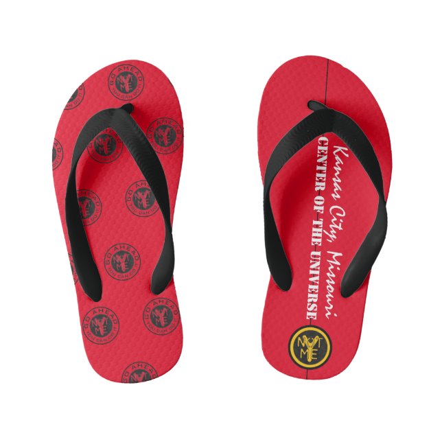 KCMOCOU KANSAS CITY, MO (COU) R KID'S JANDALS (Footbed)