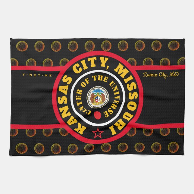 KCMOCOU KANSAS CITY, MO (COU) TEA TOWEL (Horizontal)