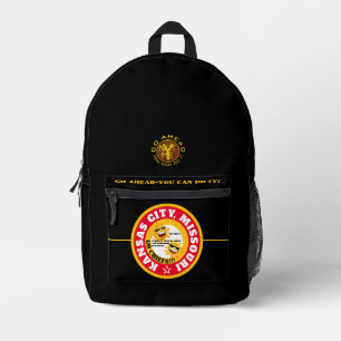 KCMOCOU SUNNY&RAYRAY GA UNO PRINTED BACKPACK