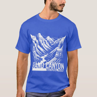 KCPL002 Grand Canyon in White T-Shirt