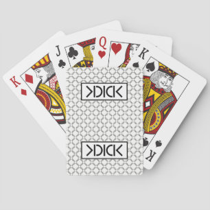 KDICK Black Bicycle poker cards