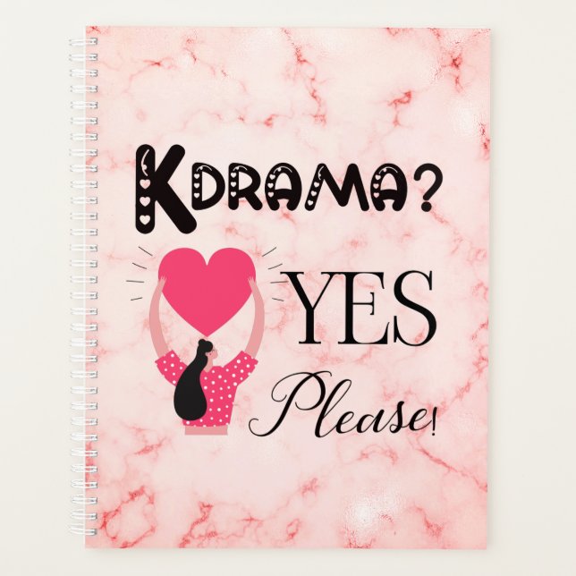Kdrama? Yes Please! - Planner (Front)