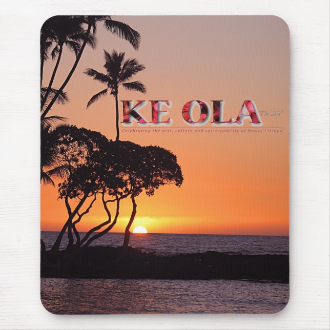Ke Ola Mousepad Vertical (Front)