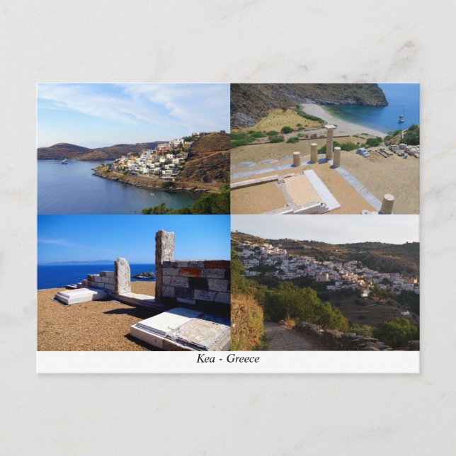 Kea - Greece Postcard (Front)