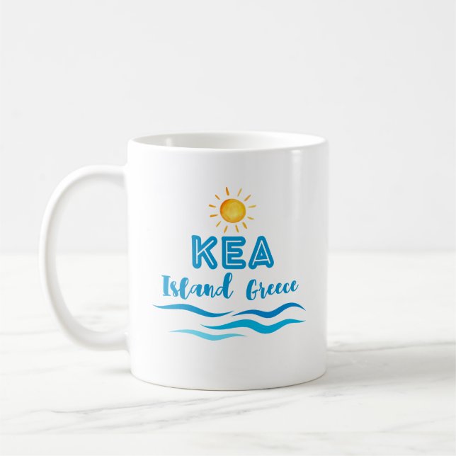 KEA Island Greece Coffee Mug (Left)