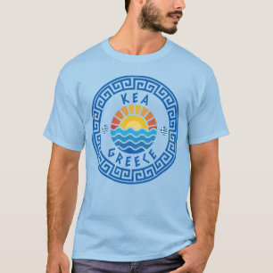 Kea Island, Greece - Light Blue Men's T-Shirt