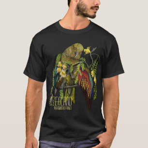 Kea New Zealand Mountain Parrot T-Shirt