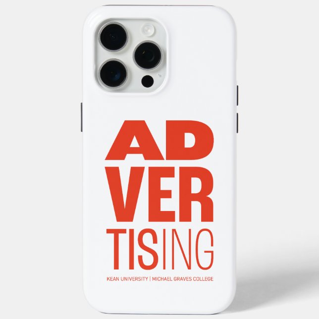 Kean MGC Advertising iPhone / iPad case (Back)