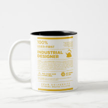 Kean MGC Care Label Industrial Design Mug